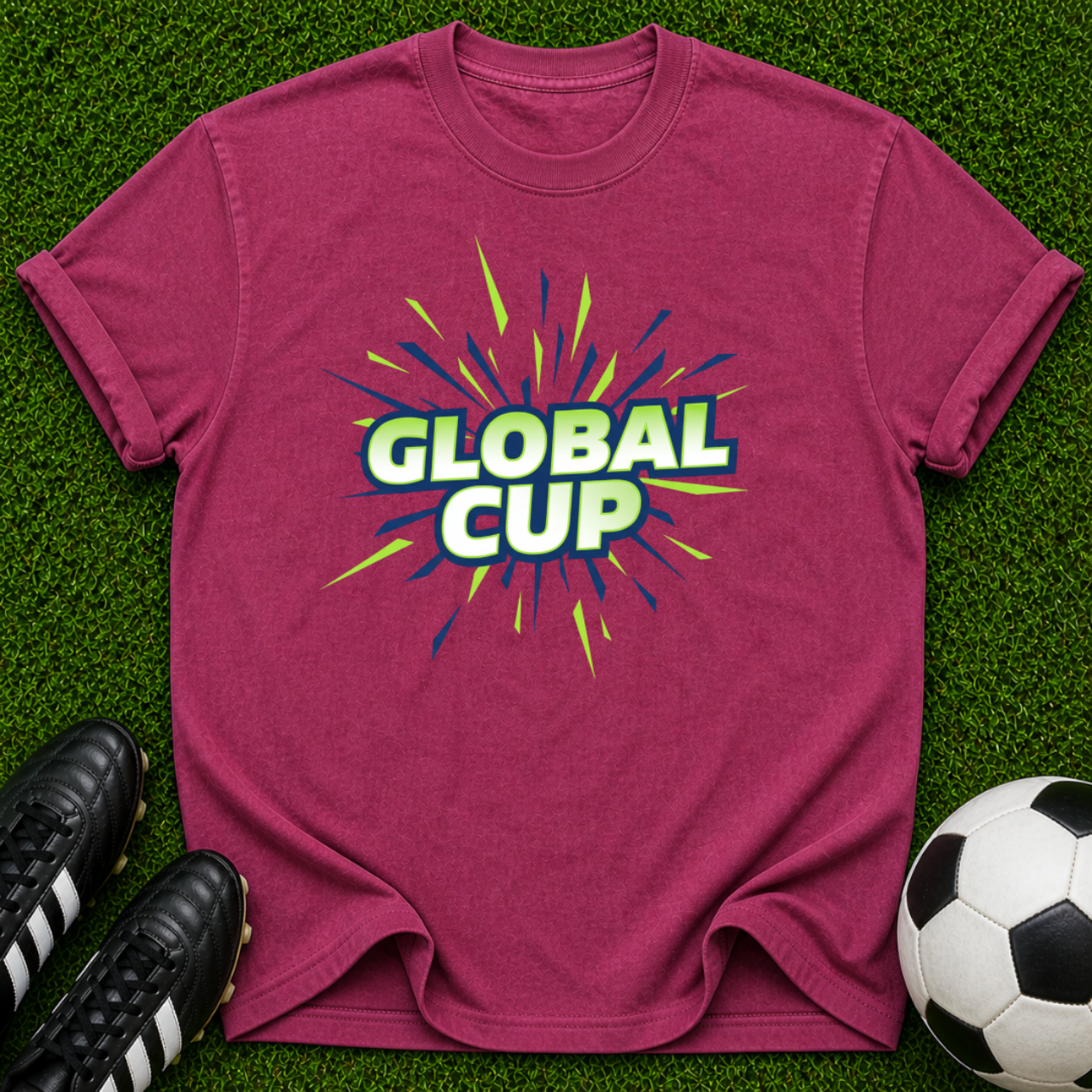 Global Cup graphic T-shirt