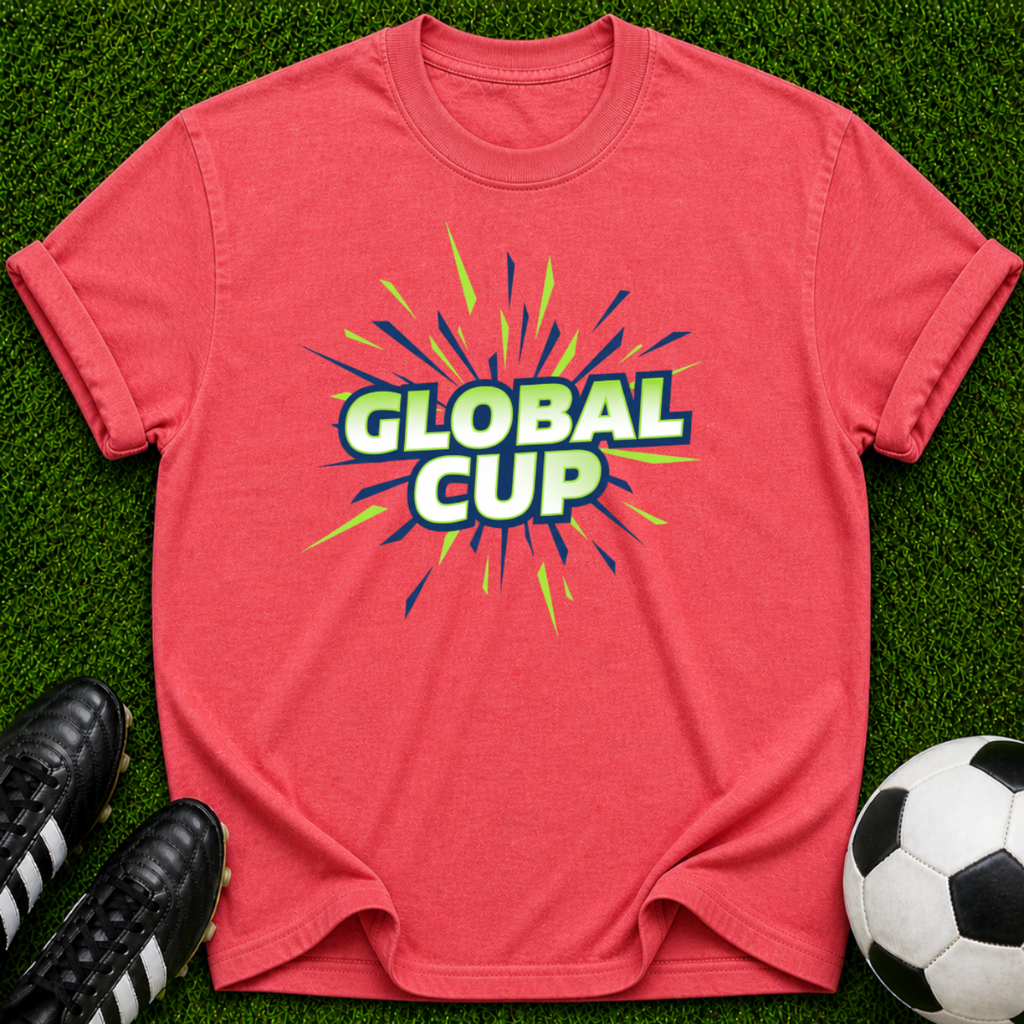 Global Cup graphic T-shirt