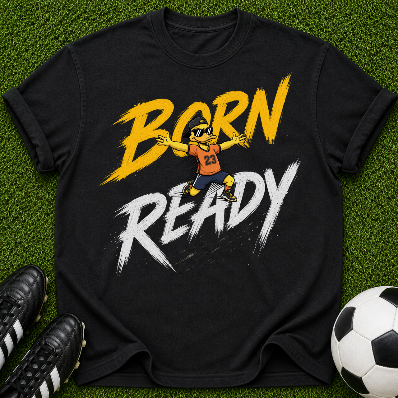 Born Ready Skateboarder T-Shirt