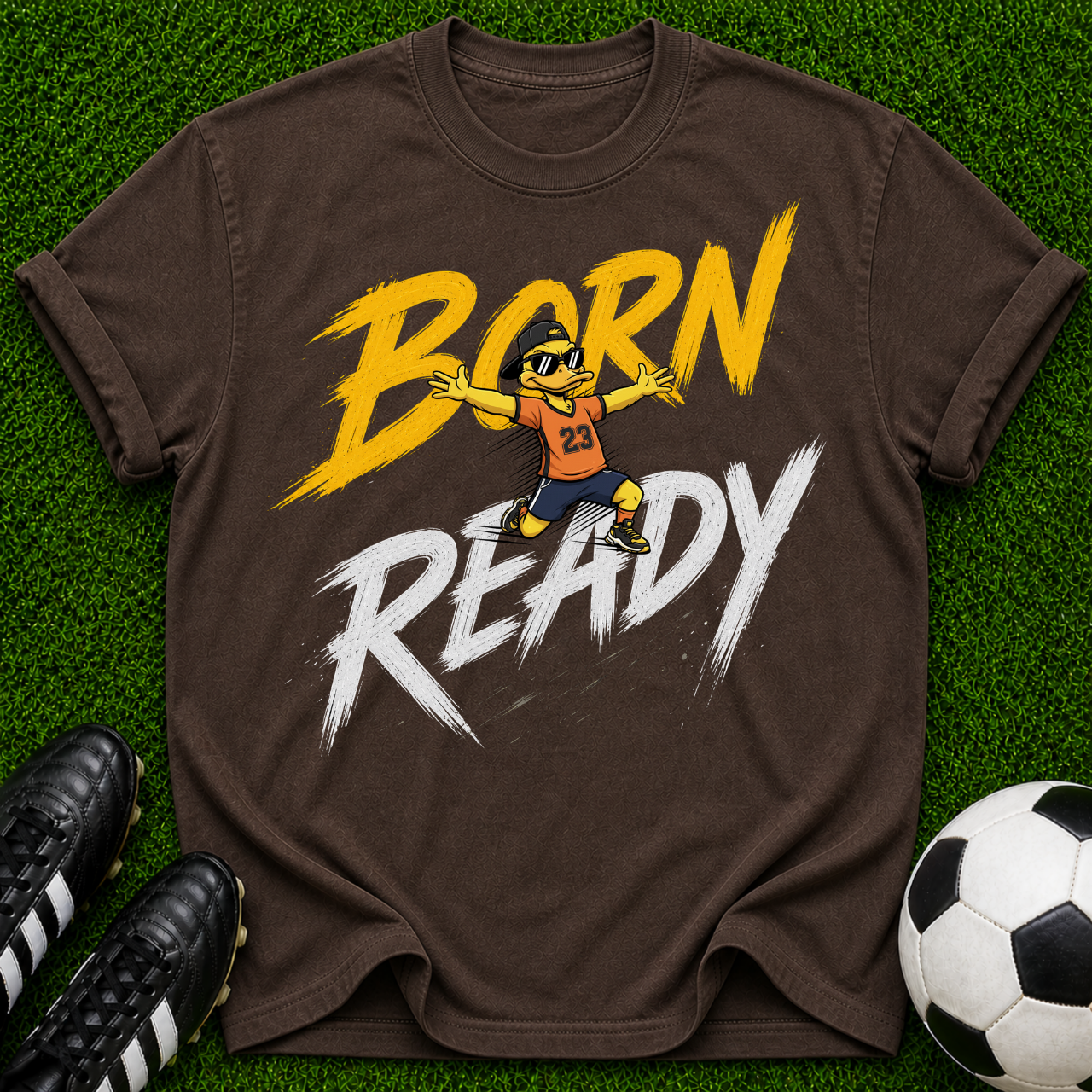 Born Ready Skateboarder T-Shirt