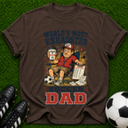 World's Most Exhausted Soccer Dad T-Shirt