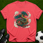 Celtic Winged Serpent T-Shirt | Dragon Illustration, Vintage Tattoo Style