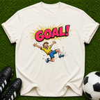 Goal! Soccer Player Cartoon T-shirt