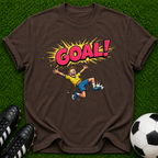 Goal! Soccer Player Cartoon T-shirt