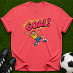 Goal! Soccer Player Cartoon T-shirt