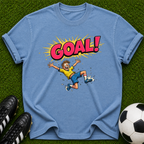 Goal! Soccer Player Cartoon T-shirt