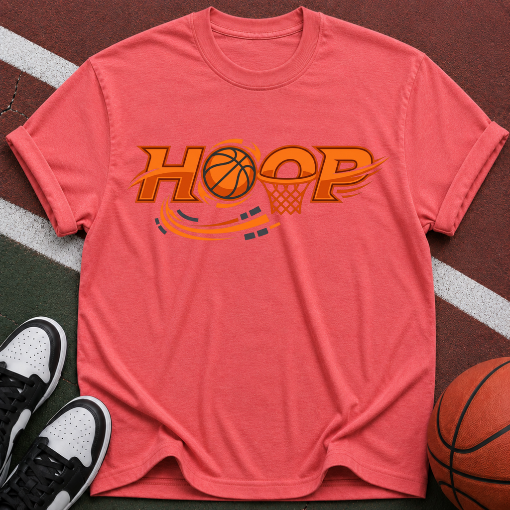 Hoop Basketball Graphic T-Shirt