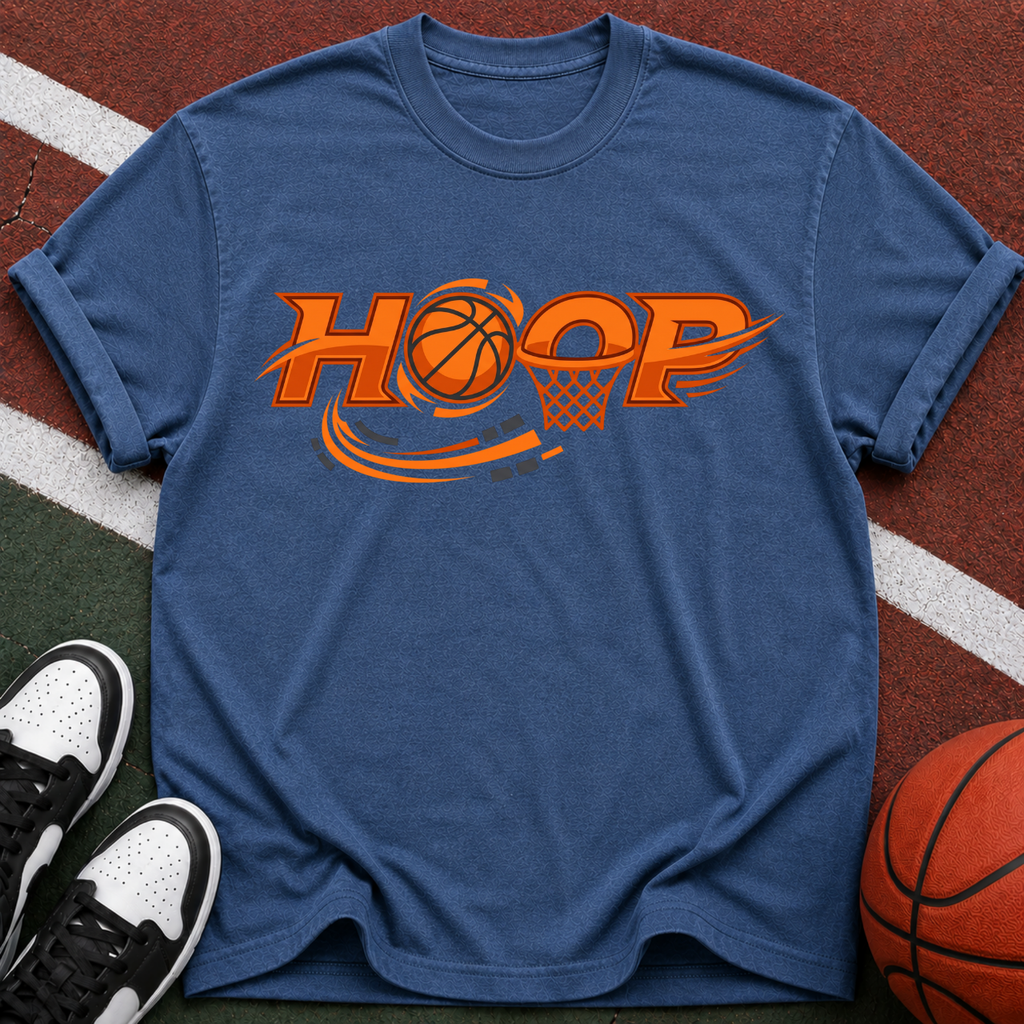 Hoop Basketball Graphic T-Shirt