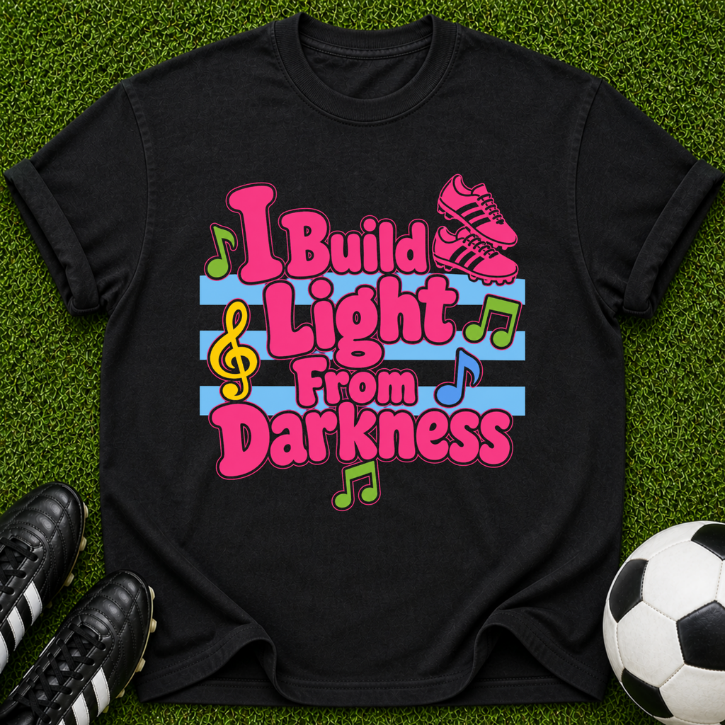 I Build Light From Darkness T-shirt