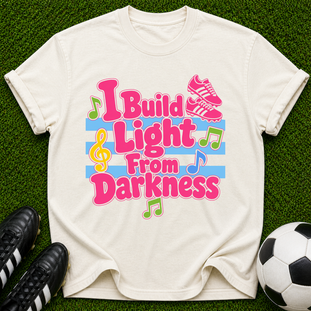 I Build Light From Darkness T-shirt