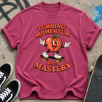 Skateboarding Apple "Turning Momentum Into Mastery" T-shirt