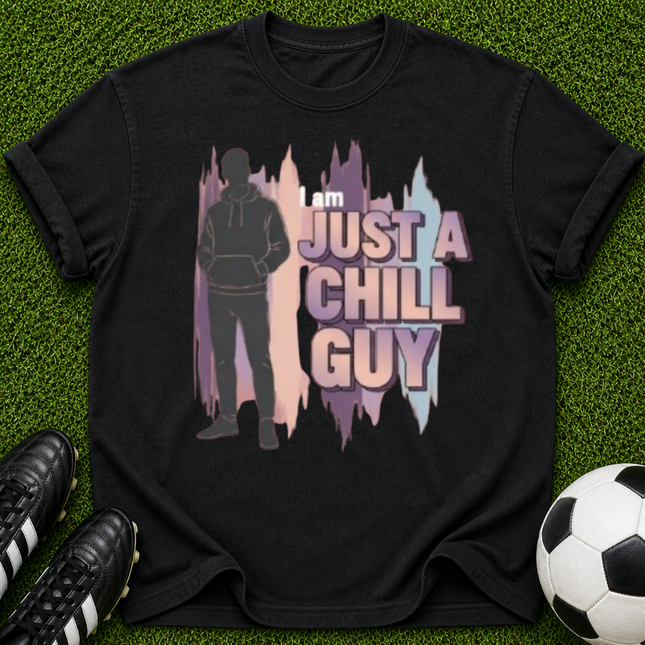Just A Chill Guy T-Shirt | Relaxed Silhouette Graphic Tee