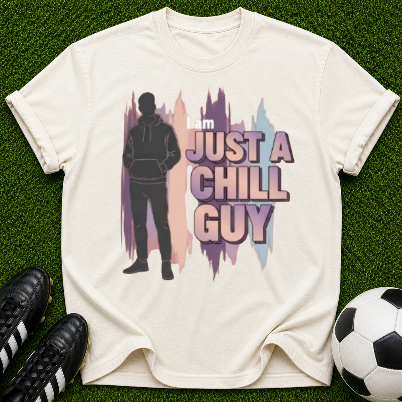 Just A Chill Guy T-Shirt | Relaxed Silhouette Graphic Tee