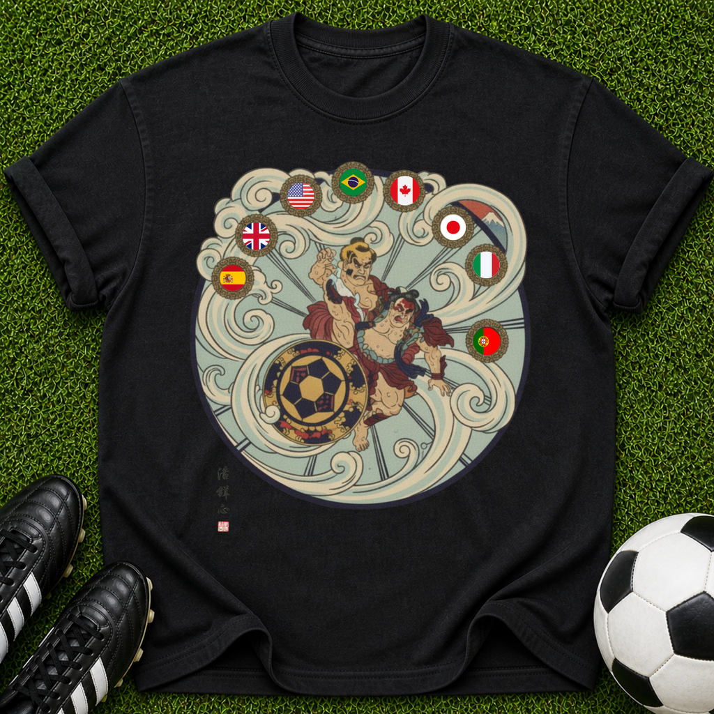 Soccer Players Crest T-shirt