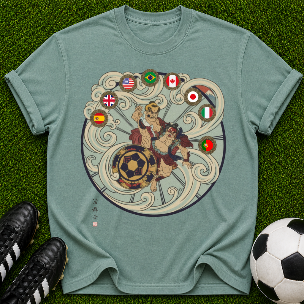 Soccer Players Crest T-shirt