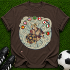 Soccer Players Crest T-shirt
