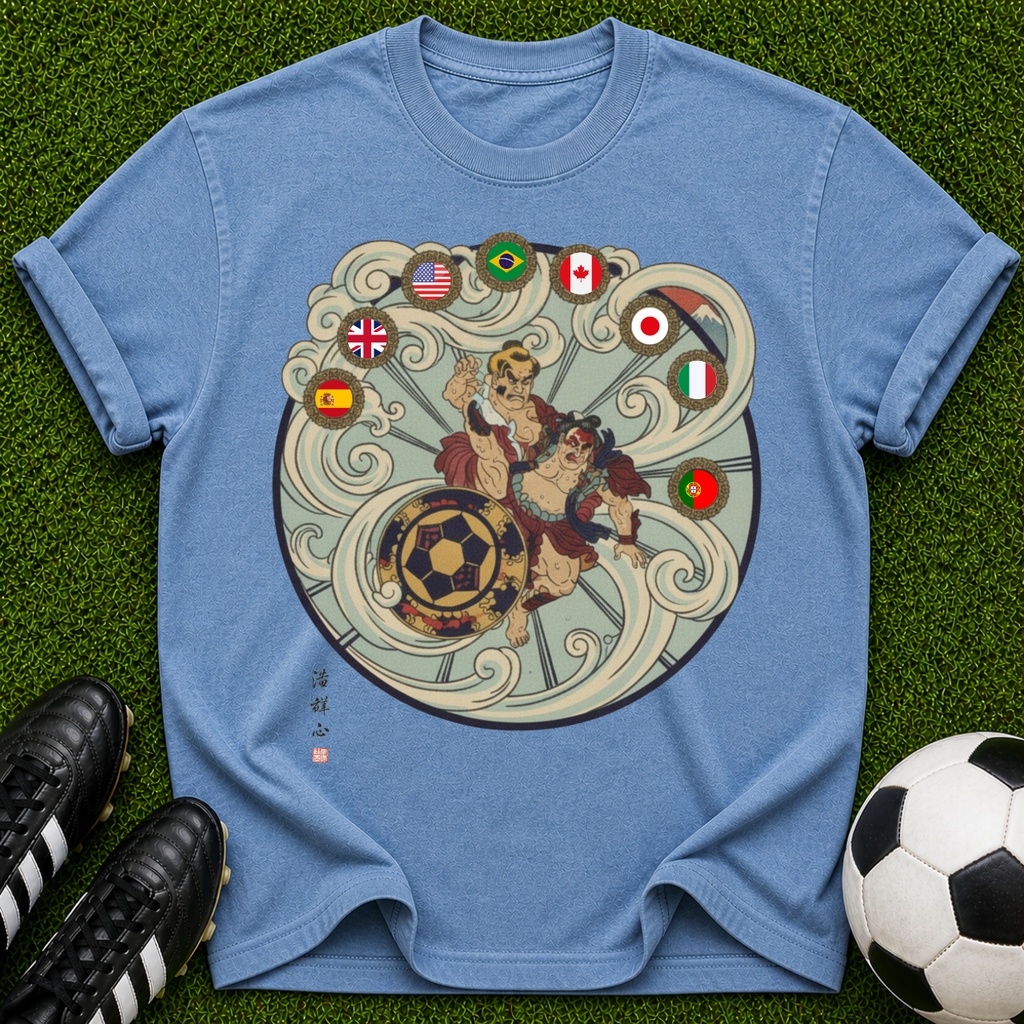 Soccer Players Crest T-shirt