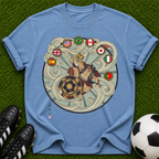 Soccer Players Crest T-shirt