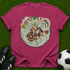 Soccer Players Crest T-shirt