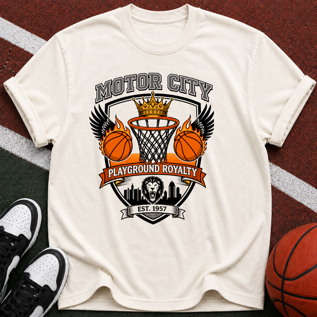 Motor City Playground Royalty T-shirt