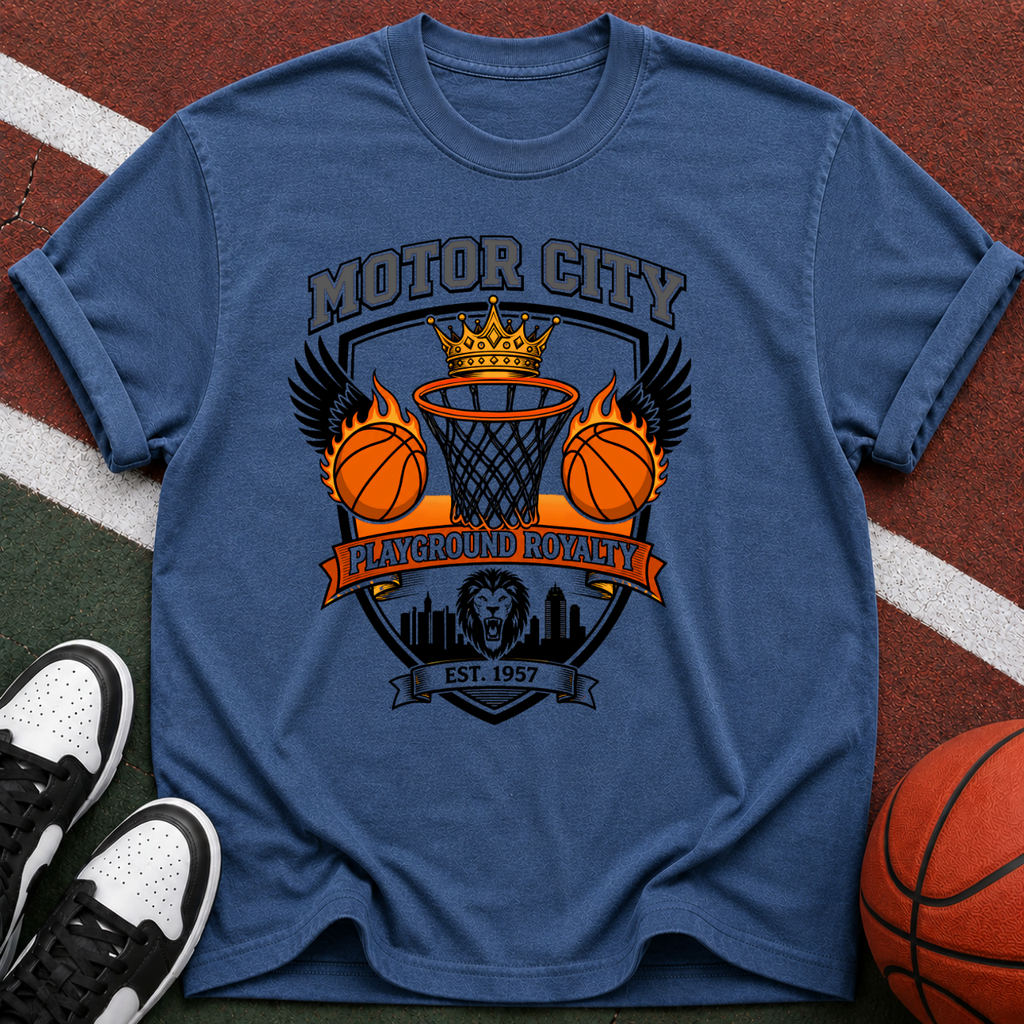 Motor City Playground Royalty T-shirt