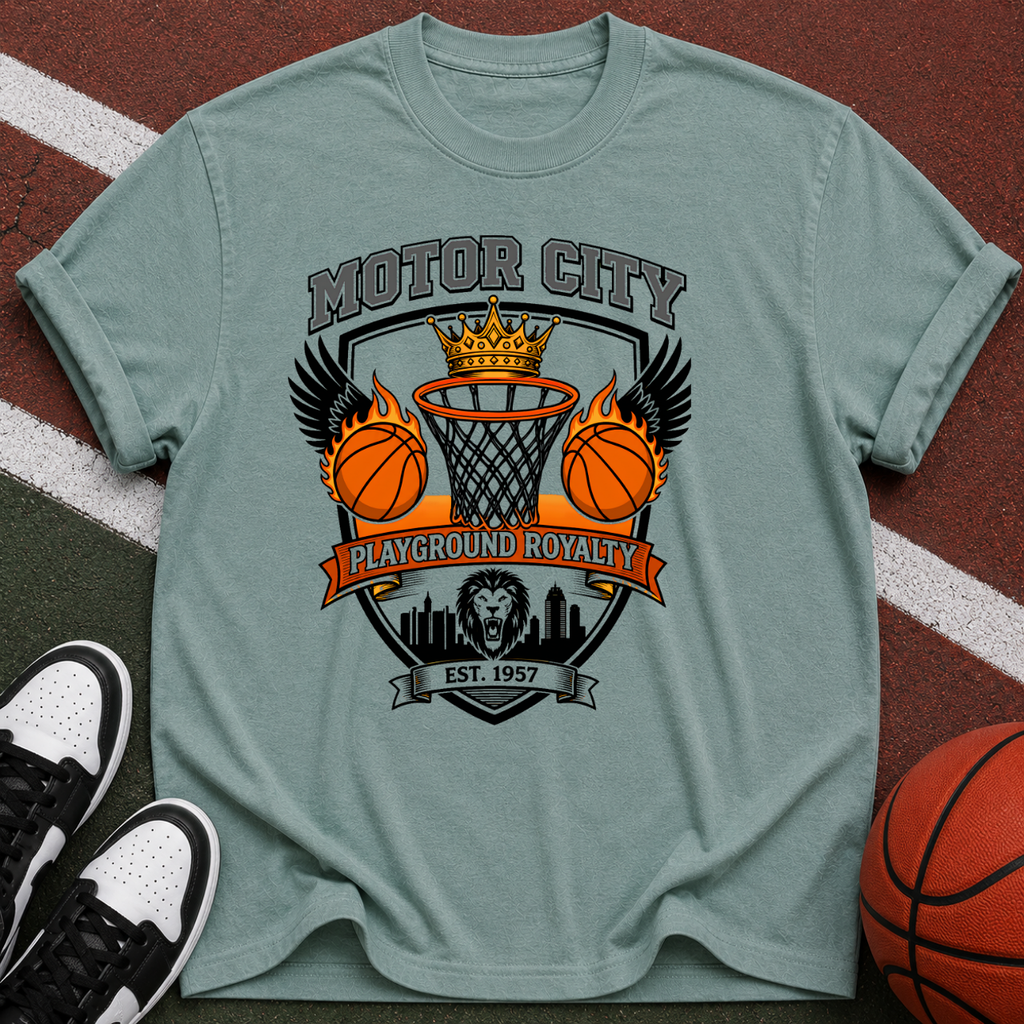 Motor City Playground Royalty T-shirt