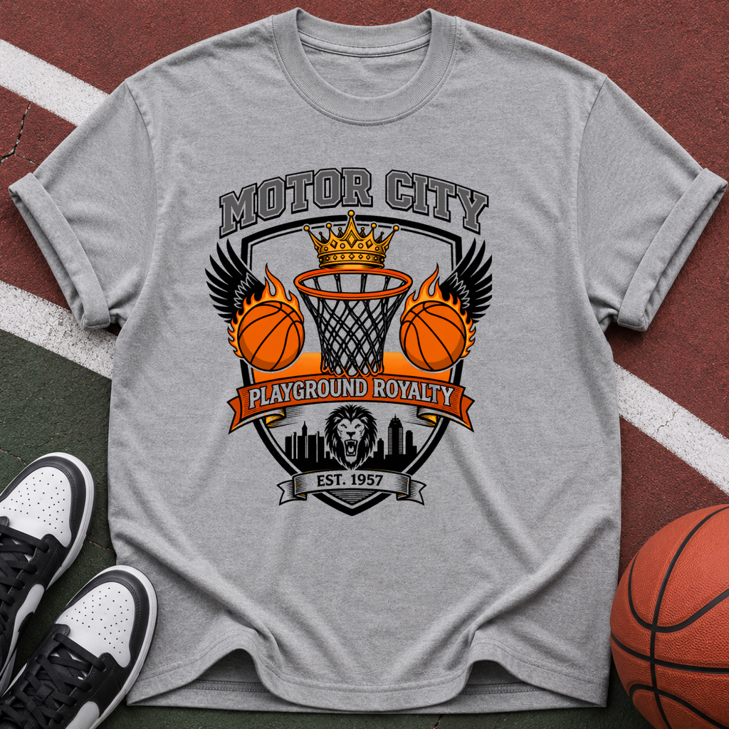 Motor City Playground Royalty T-shirt