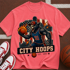 City Hoops Demon Basketball Player T-shirt