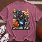 Motor City Hoops Bear Basketball T-shirt