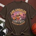 Los Angeles Basketball Cartoon Tee