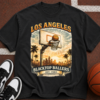 Los Angeles Blacktop Ballers Basketball T-Shirt