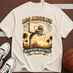 Los Angeles Blacktop Ballers Basketball T-Shirt