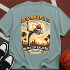 Los Angeles Blacktop Ballers Basketball T-Shirt