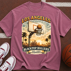 Los Angeles Blacktop Ballers Basketball T-Shirt