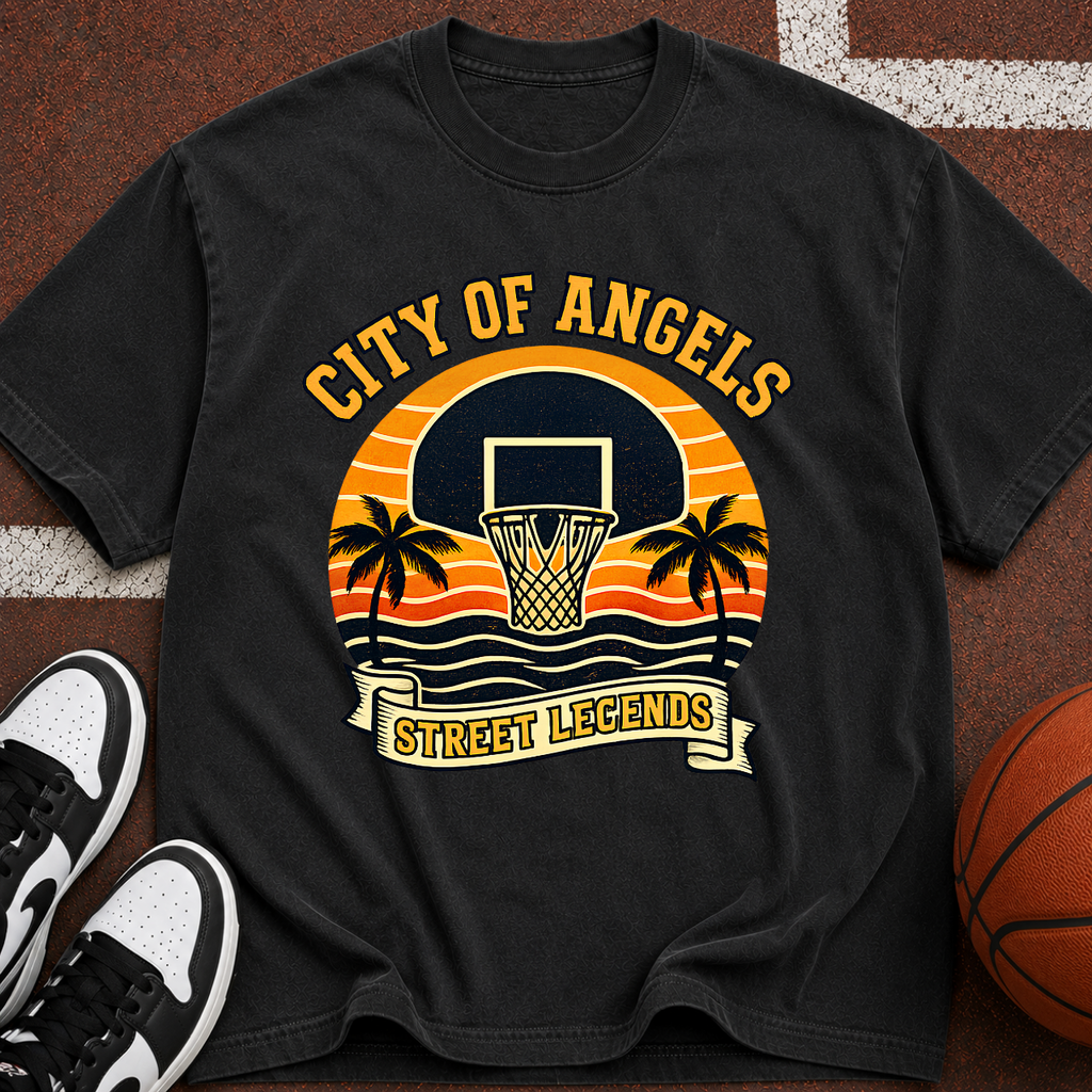 City of Angels Basketball Hoop T-shirt