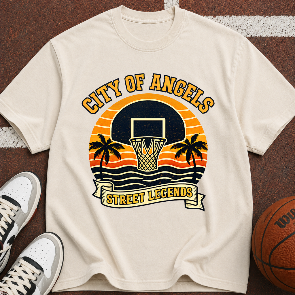 City of Angels Basketball Hoop T-shirt