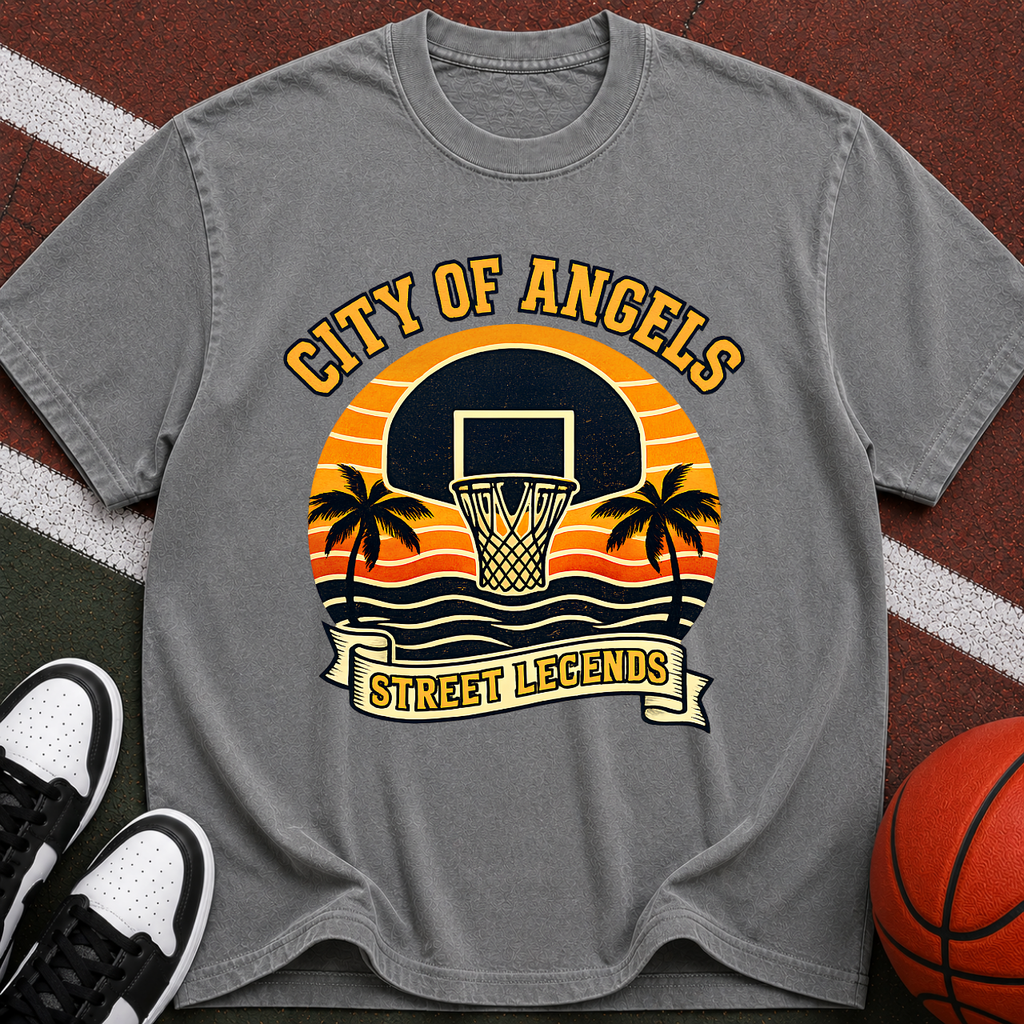 City of Angels Basketball Hoop T-shirt
