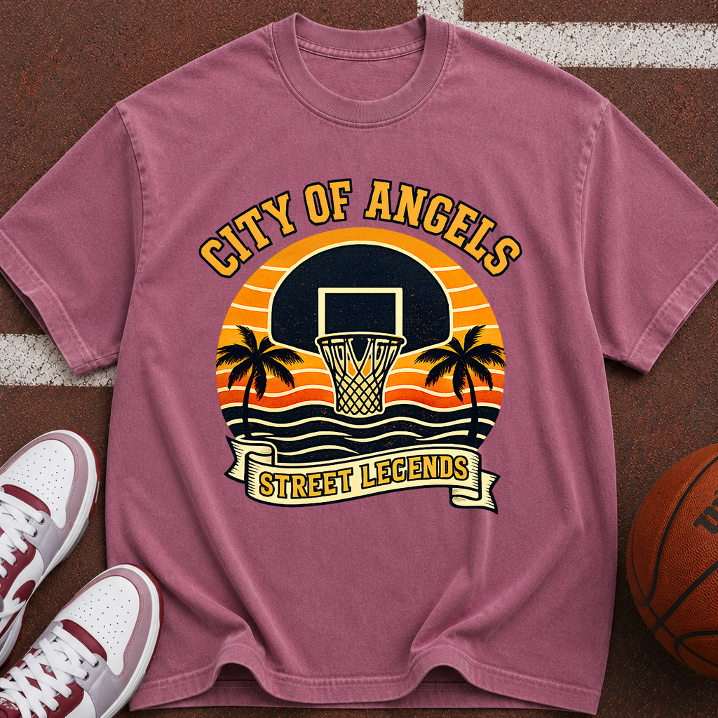 City of Angels Basketball Hoop T-shirt