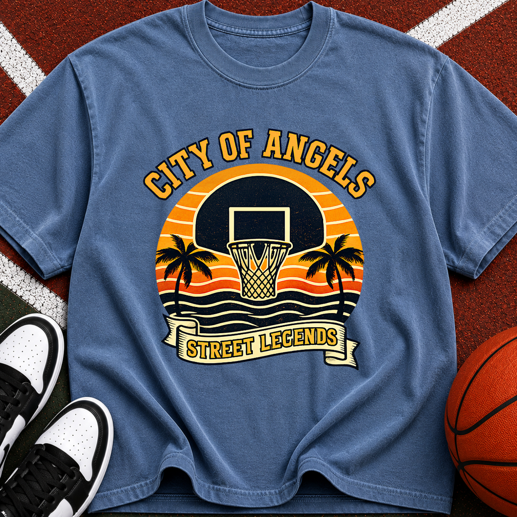 City of Angels Basketball Hoop T-shirt