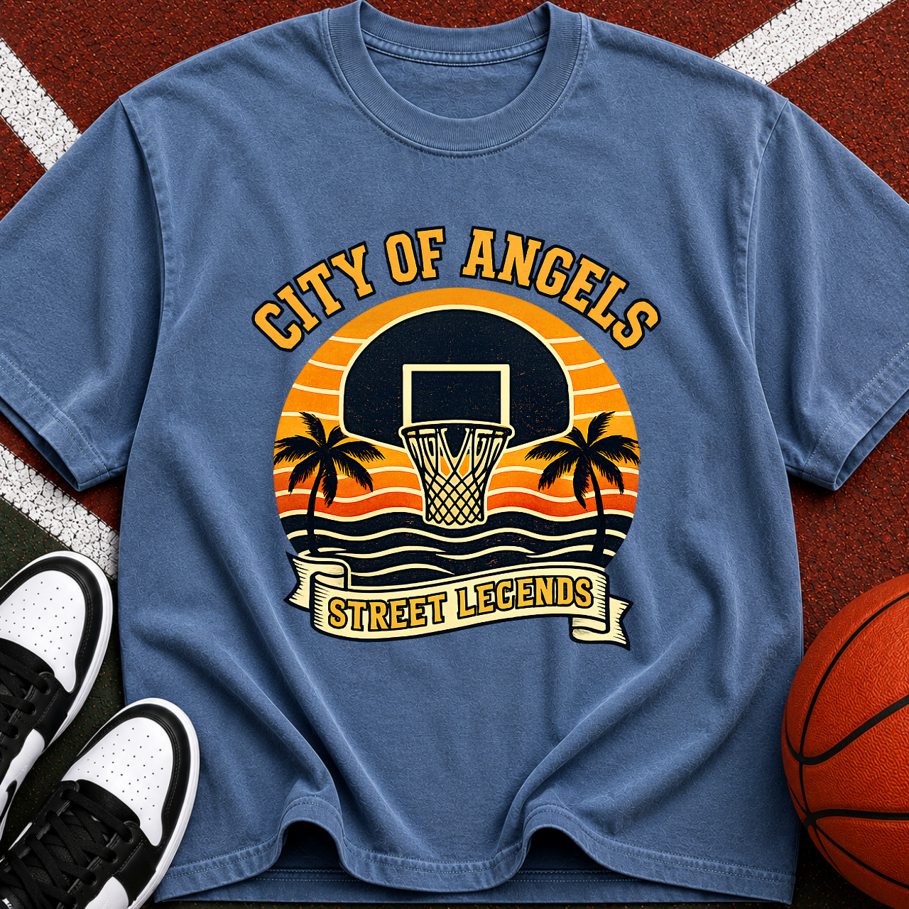 City of Angels Basketball Hoop T-shirt