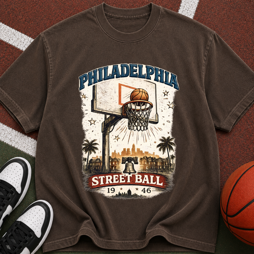 Philadelphia Street Ball Basketball T-Shirt
