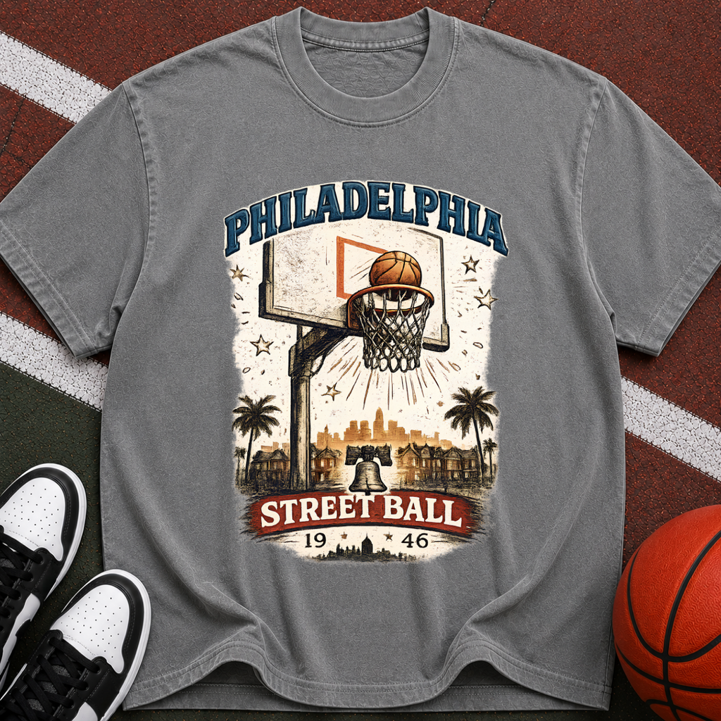 Philadelphia Street Ball Basketball T-Shirt