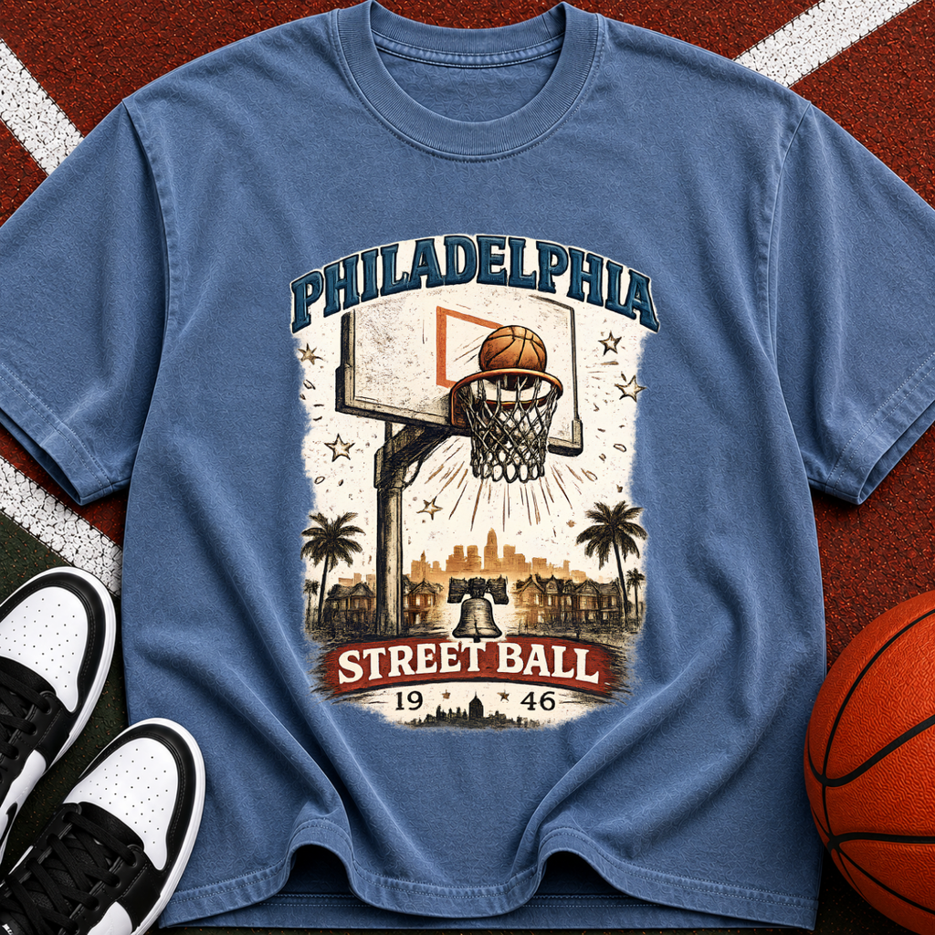 Philadelphia Street Ball Basketball T-Shirt