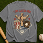 Faith Leads to Home T-Shirt — Christian Baseball & Faith Graphic Tee