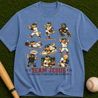 Team Jesus Baseball T-Shirt — Play Like It Matters for Eternity