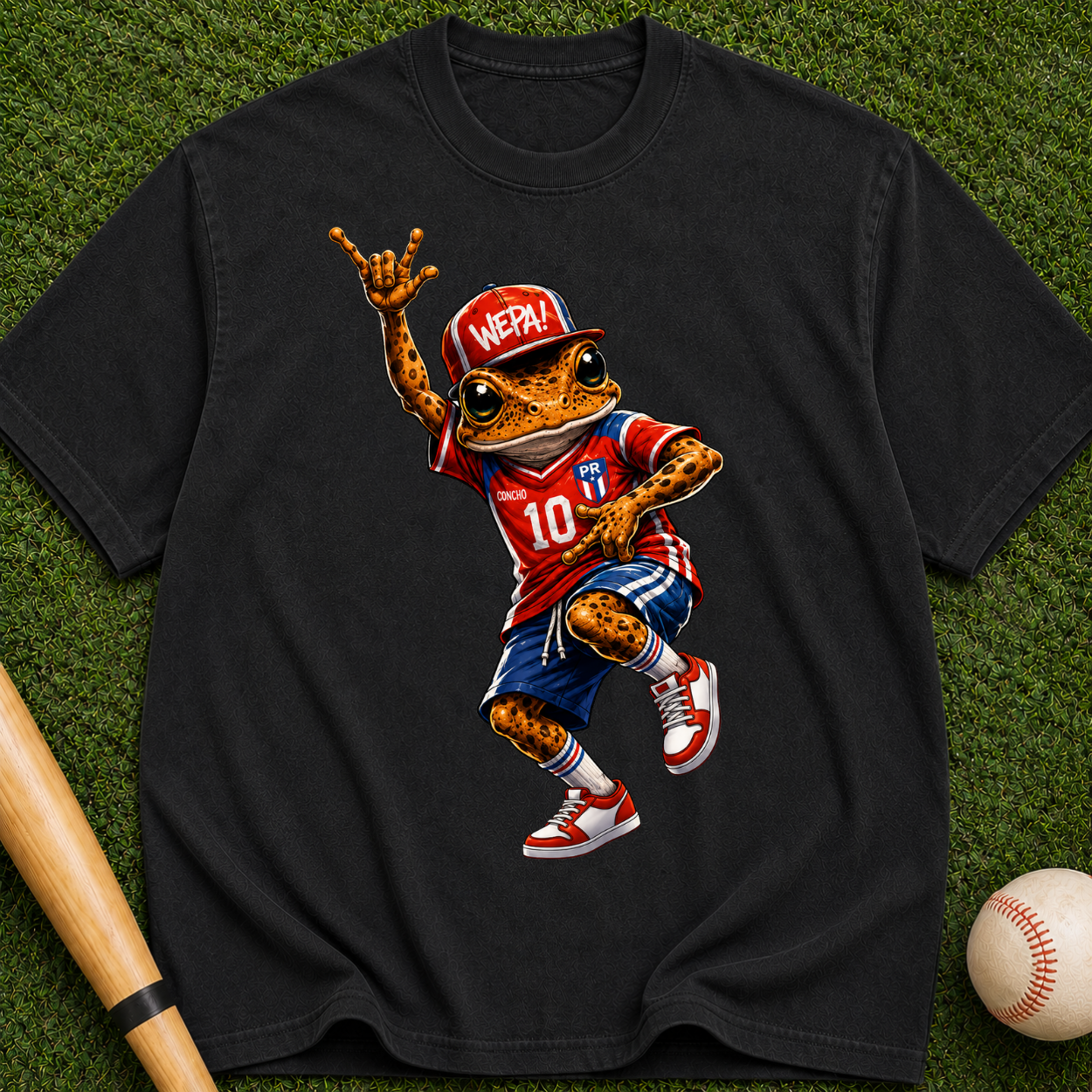 Frog Graphic T-Shirt