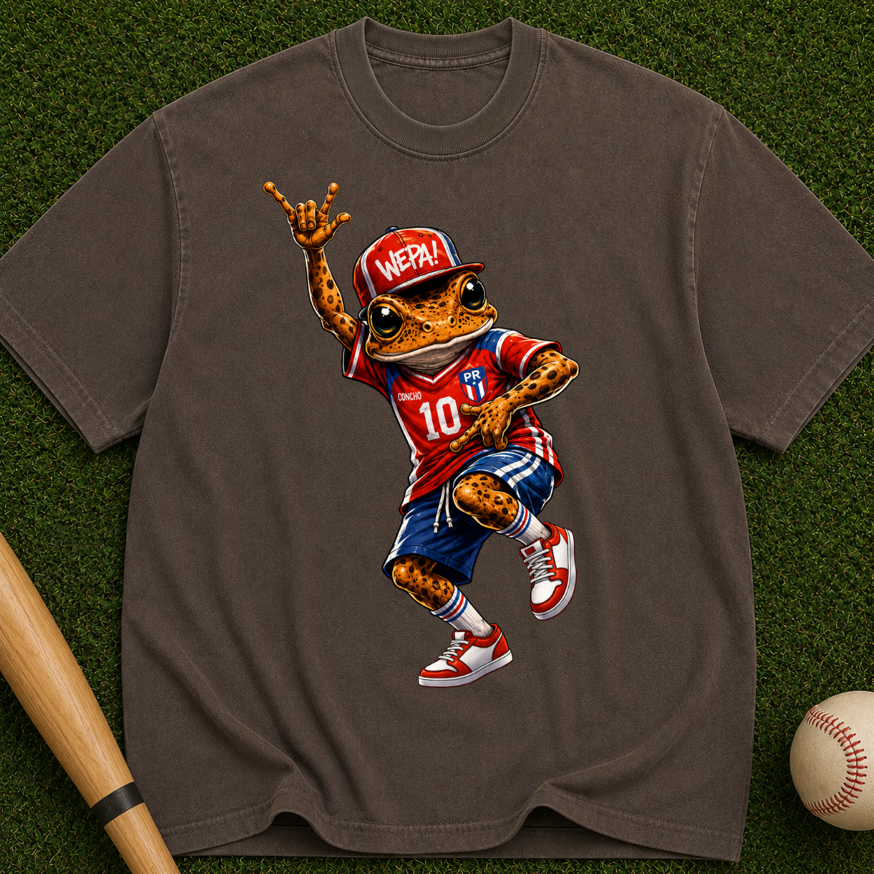 Frog Graphic T-Shirt