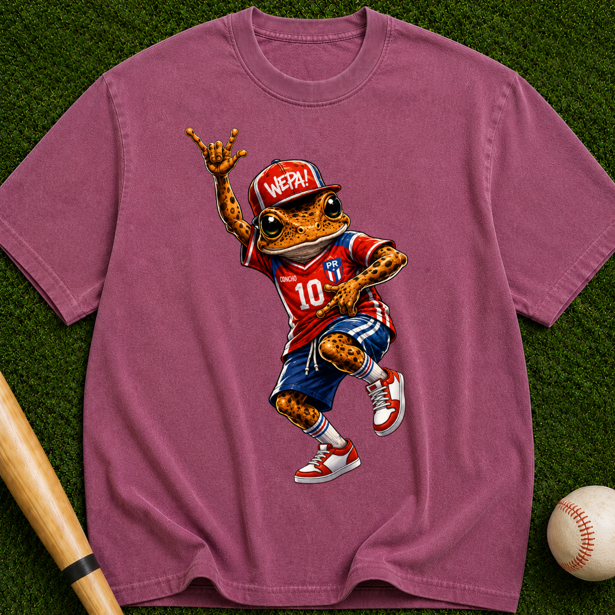 Frog Graphic T-Shirt