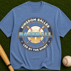 Baseball "Kingdom Baller" Led By The Spirit Graphic Tee