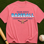 Team Jesus Baseball Champions for Christ Graphic Tee